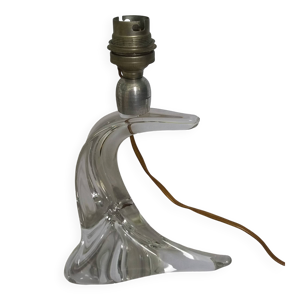Lampe en cristal Saint-Louis - pied