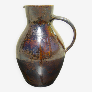 Large stoneware pitcher by Roger Jacques