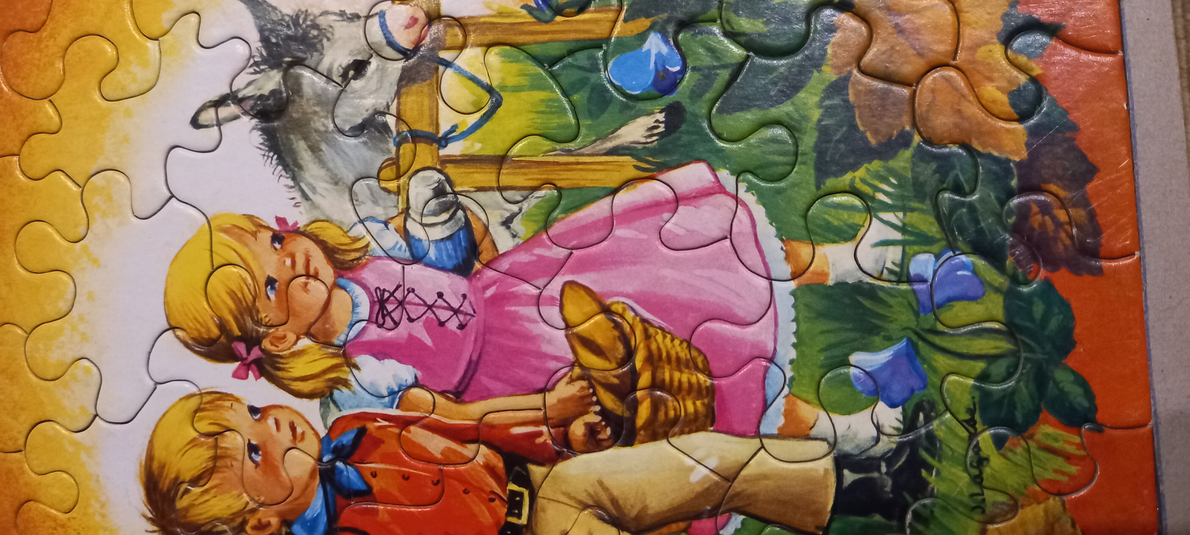 Puzzle vintage J.Lagarde