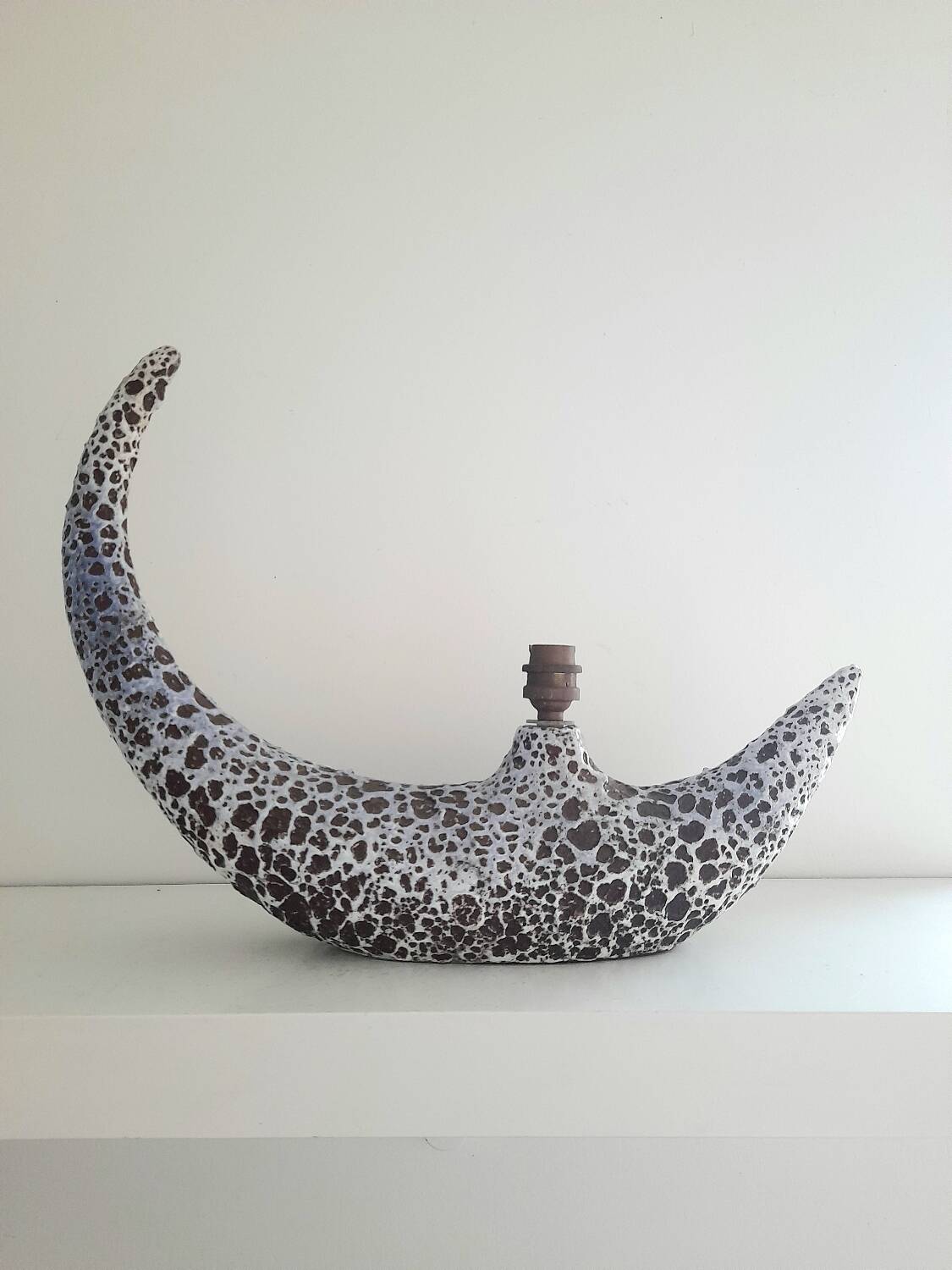 Vallauris lamp base 1950 Marino Le Vaucour