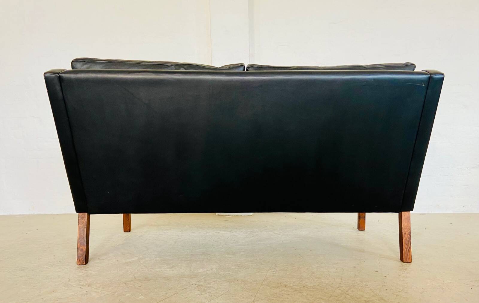 Vintage retro Danish mid-century G. Thams 2 person sofa & chair set