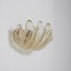 Barovier & Toso glass shell wall lamp