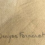 Drawing: portrait of an old man after Titian