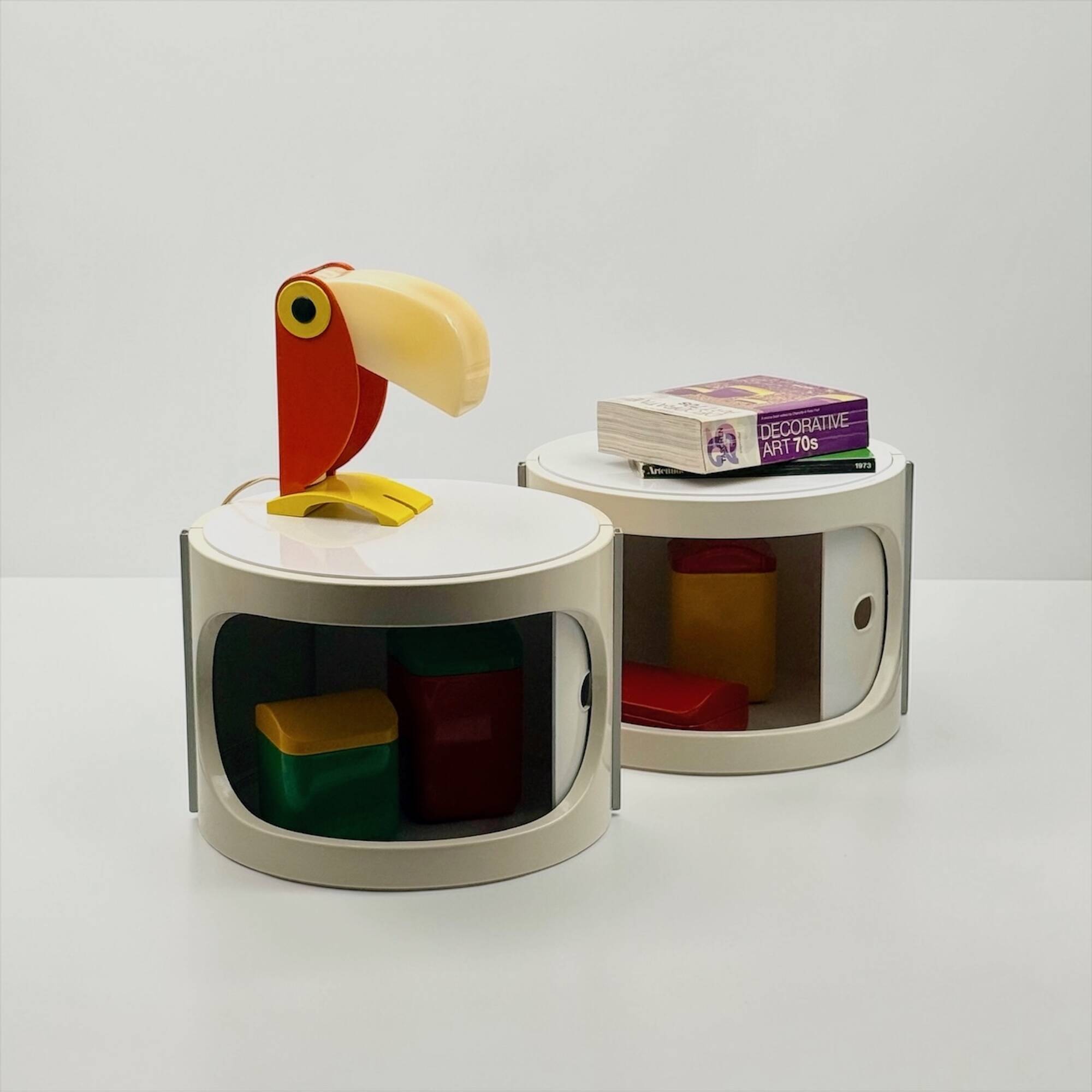 Modules de rangement Prisunic années 70 attribués à Marc Held