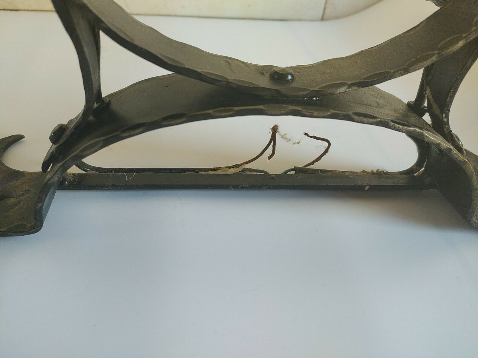 Iron sconces forge medieval style