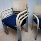 Set of 5 dining or conference chairs by Wiesner Hager and designed by Arge2