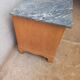Marble top chest of drawers