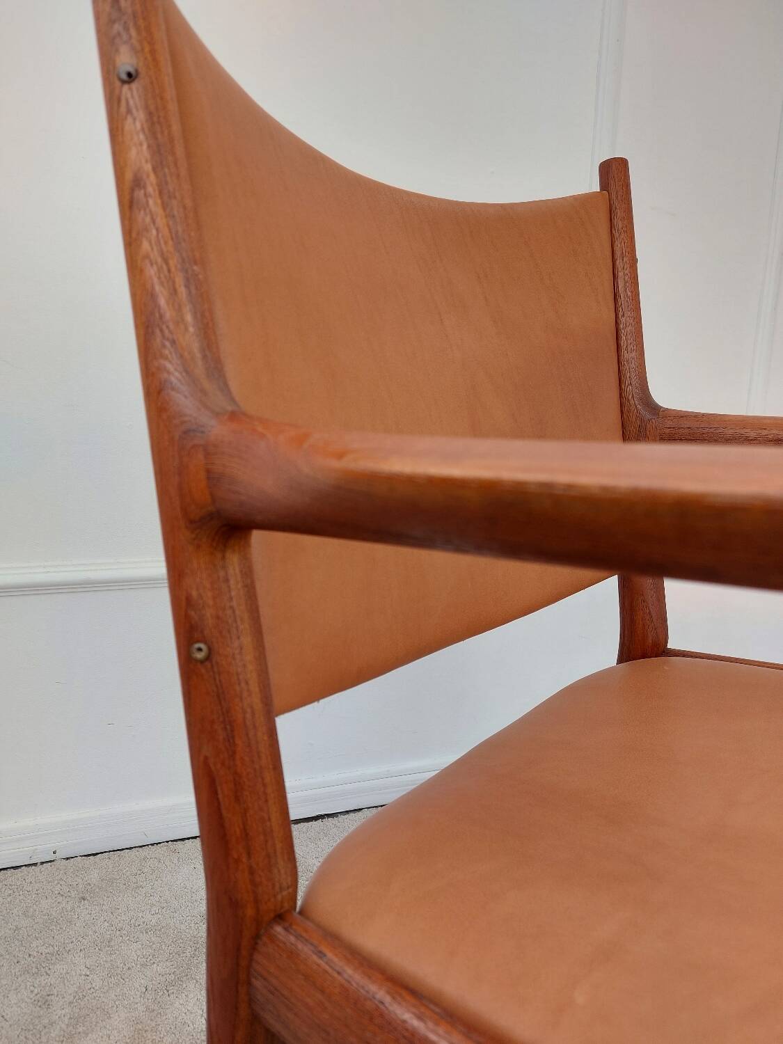 JH513 armchair by HJ Wegner for Johannes Andersen