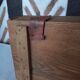 Old compartmentalized wooden box crate