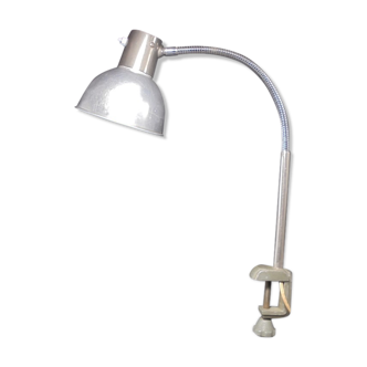 Workshop lamp with vice attachment