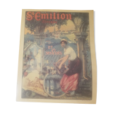 Affiche Saint Emilion ancienne