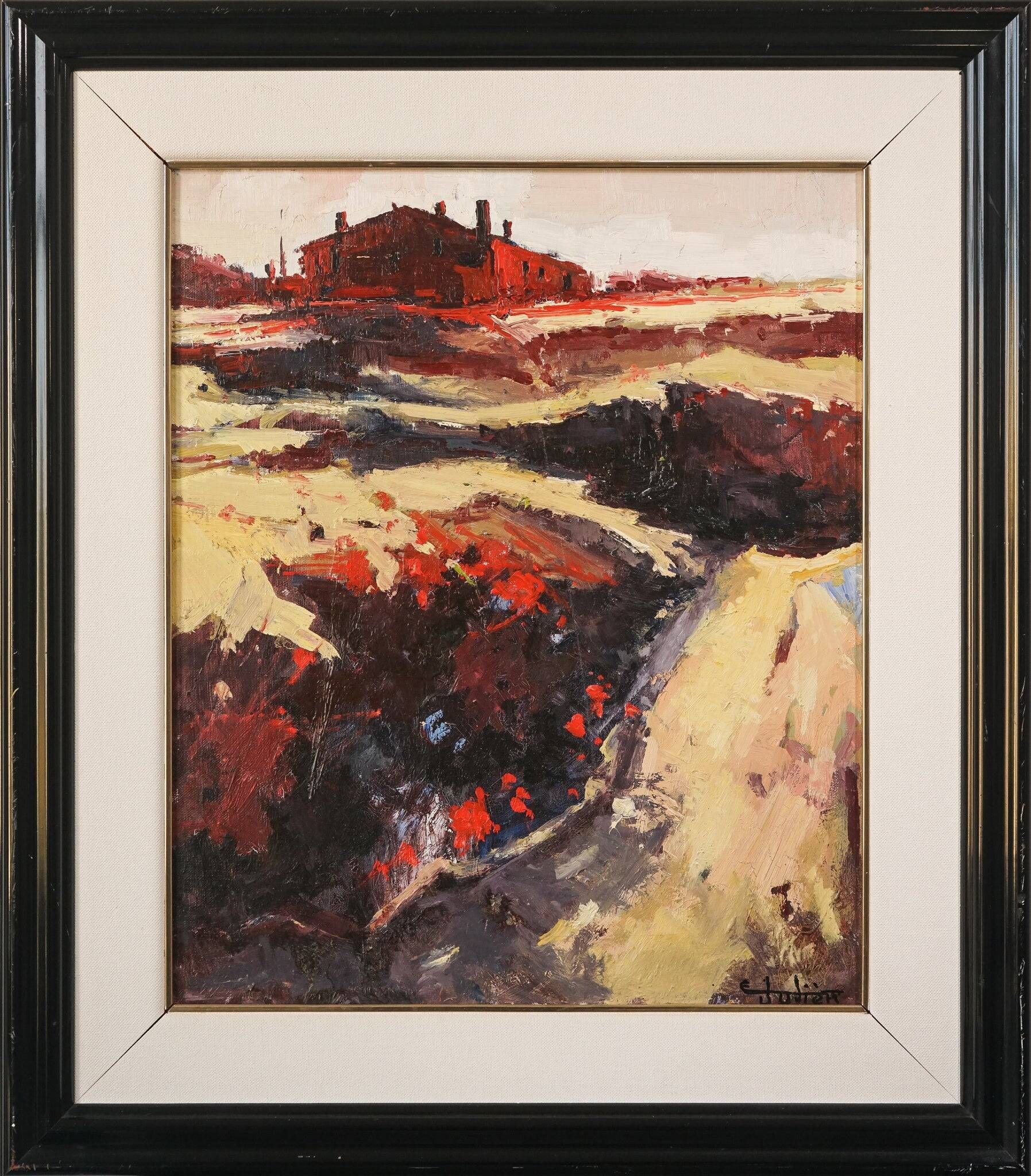 Ernest Julien Malla - Paysage d'influence fauve post-impressionniste