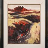 Ernest Julien Malla - Paysage d'influence fauve post-impressionniste