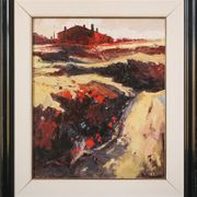 Ernest Julien Malla - Paysage d'influence fauve post-impressionniste