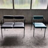 Ensemble Vienna Kinsman pour Bieffeplast, canapé + Fauteuil