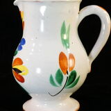 Old 19th century pitcher in faience du sud-west