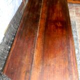 Solid elm table
