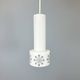 Vintage ceiling light, opal glass, 60s