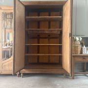 Grande armoire à glace ancienne (rénovée)