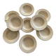 Series of 9 hollow earthenware plates Moulin des Loups