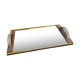 Golden mirror plateau Art Deco