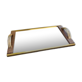 Golden mirror plateau Art Deco