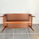 Table basse teck scandinave vintage 1960