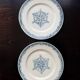Antique ironstone plate from Creil and Montereau - Guirlande service