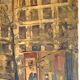" Vue animée d'une rue de Paris " Huile sur toile XX siècle