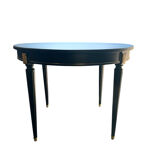 Table à manger empire noire avec bronze