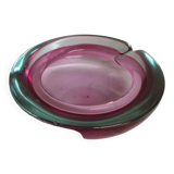 Cendrier en verre de Murano. Italie, années 1970.