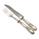 Empire Silver Carving Knife and Fork Set Brush&Cie