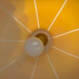 Suspension vintage opaline orange
