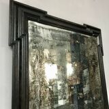Miroir Gustavien en Bois Vintage, Années 40