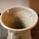 Pyrite sandstone vase by Jean Migeon in La Borne, 60s