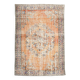 Pumpink Orange Classic Turkish Vintage Rug, 191x272Cm