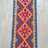 Handmade Persian Gashqaï corridor rug