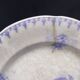 Antique lavender blue plates charm of yesteryear Flore Sarreguemines UC