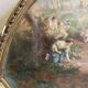 Watercolor painting XIXth Century antique decoration signed M.Censier