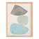 Abstract painting on paper - pebble illustration signed eawy
