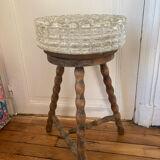 Glass ceiling lamp 1970