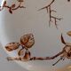 Antique brown Oxford model plate, HB - Choisy-le-Ro Co., 1900s