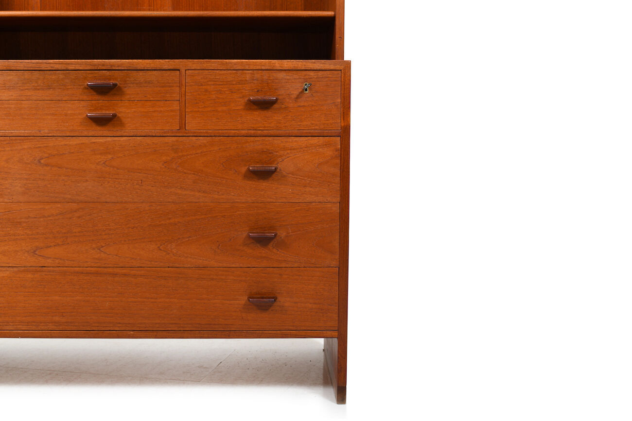 Bibliothèque Hans J. Wegner en teck RY16 de 1958