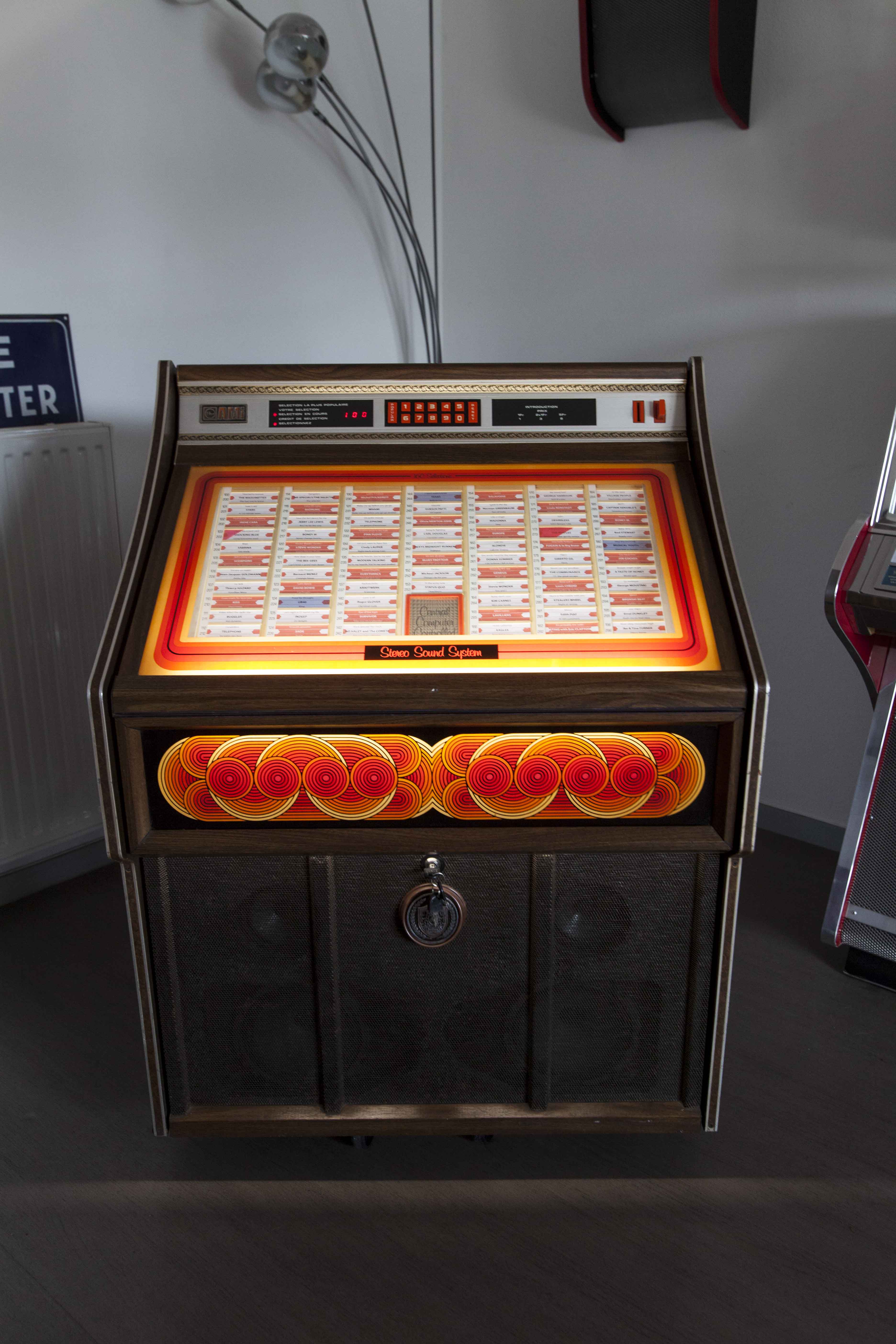 Jukebox rowe ami ri-3 jewel 1980 ready to use