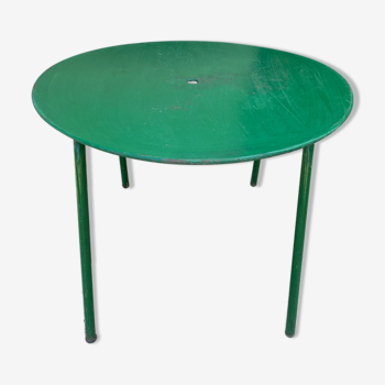 Garden metal round table 1960