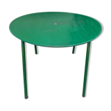 Garden metal round table 1960