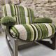 Set of 4 armchairs 1960/1970