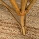 Rattan living room, set of 2 armchairs and a coffee table