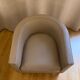 Fauteuil modèle Normandie Philippe Hurel taupe