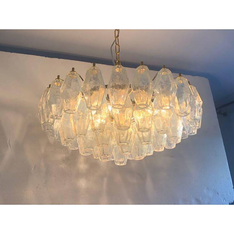 Murano Glass Sputnik Candlestick Poliedro Mazzega Zuccheri Venini Barovier Style